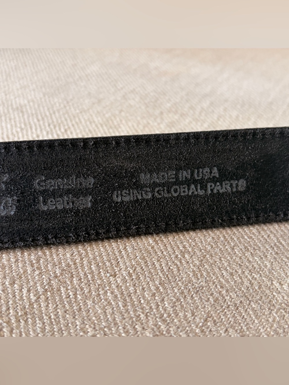 Tony Lama Size XL Dakota Black Leather Western Belt #C51293 Silver Hardware - Picture 6 of 9
